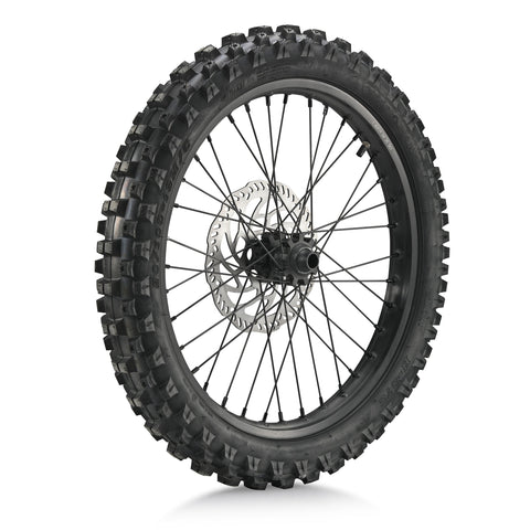 SHE7020 Rear Wheel Assembly Rear Tire+Tube+Rim Stripe+Rear Wheel Assembly+Rear Brake Disc+Rear Wheel Axel Bush*2(with Bolts) (SR)