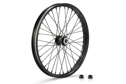 SHE7856 Front Brake Drum Wheel Assembly 1.4-19+Rim Stripe+Rear Wheel Axel Bush*2 (SS2.5)